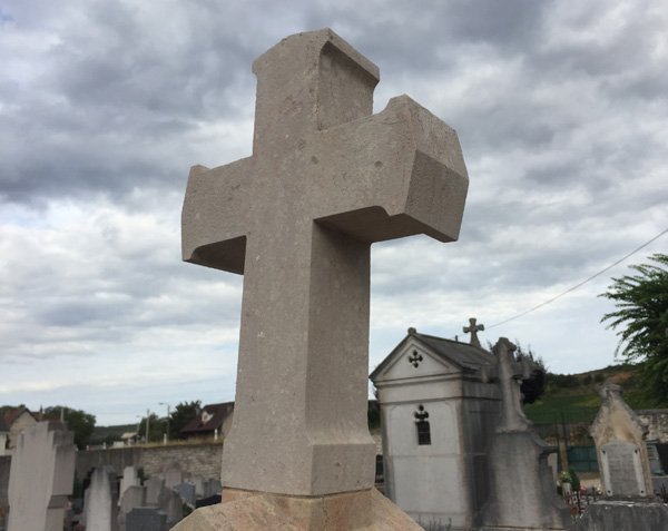 Cemetery cross