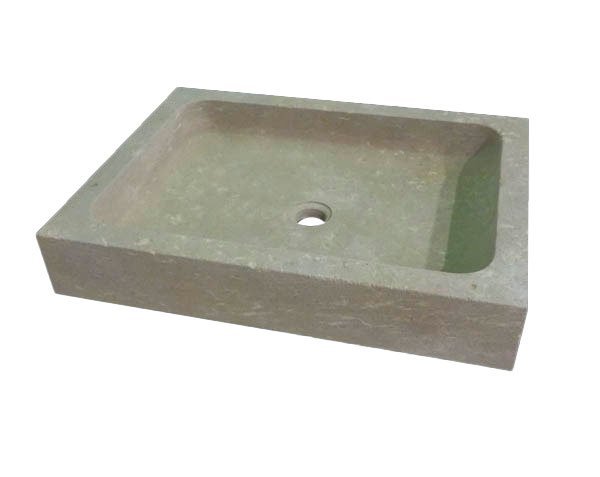 Custom made washbasin - Lanvignes Golden-Yellow Aged