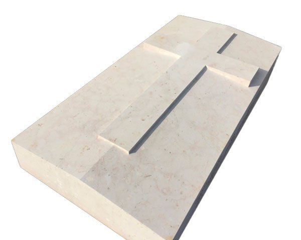 Monument funéraire catholique - Comblanchien Légèrement Moucheté