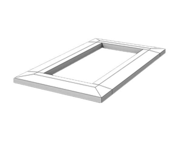 Water return base in stone