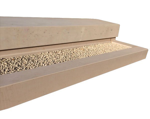 Surround Comblanchien Slightly Spotted Softened Granite Surround Comblanchien Slightly Spotted Softened Granite