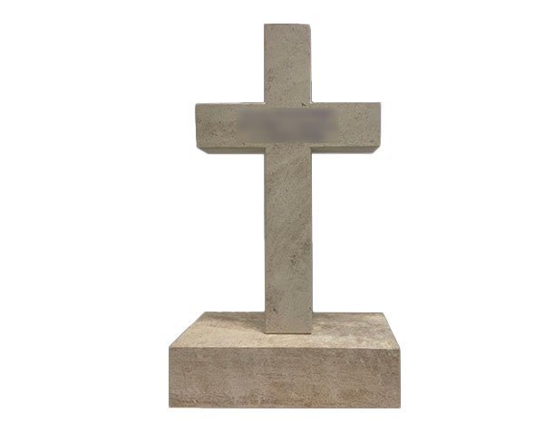 Stèle pour tombale en pierre de Semond Nuancé Stèle pour tombale en pierre de Semond Nuancé