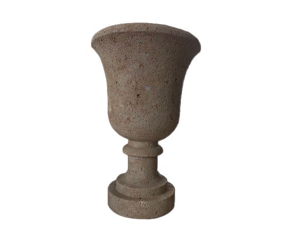 Funeral Vase - Natural Stone