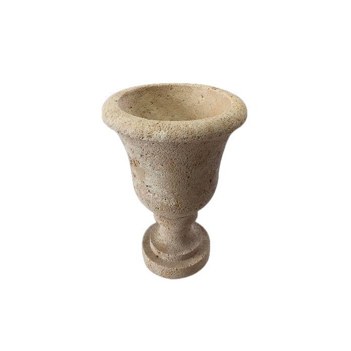 Vase funéraire tourné en granit - Grand modèle personnalisable- Sansone Origine Vase funéraire tourné en granit - Grand modèle personnalisable- Sansone Origine