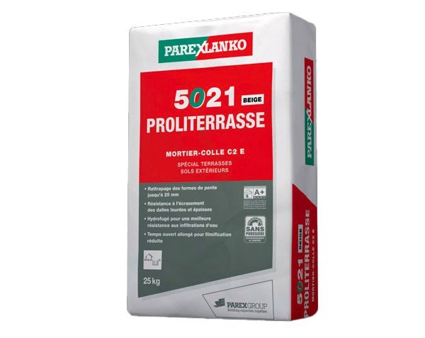 Terrace white adhesive Proliterrasse Terrace white adhesive Proliterrasse