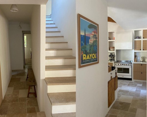 Intérieur pierre naturelle - Finition Antique