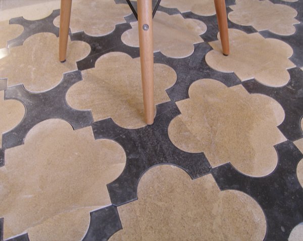 Saint Sauveur Paving Burgundy Stone - Interior Flooring