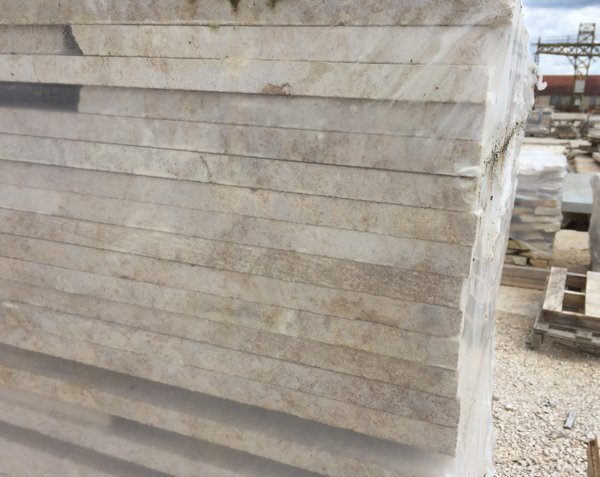 Opus incertum Sawn - Châtillonnais Limestone