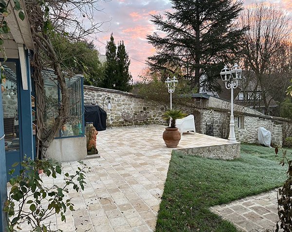 Pavé 20x20 cm - Pierre naturelle