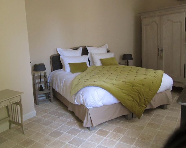 Pavés en pierre de Bourgogne dans une chambre - 20 x 20 cm - Pour intérieur ou extérieur