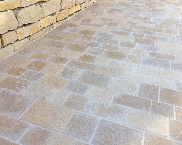 Natural limestone pavers Natural limestone pavers