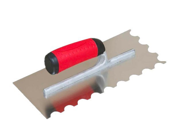 Glue comb for limestone flooring Glue comb for limestone flooring