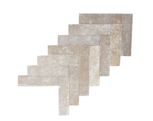 Carrelage Chevron - Pierre naturelle