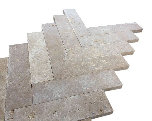 Chevron - Natural limestone