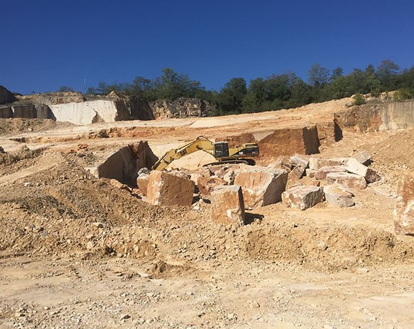 Pierre naturelle chaude - Saint Martin