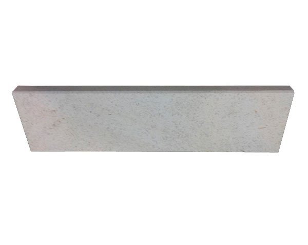 Natural limestone baseboards