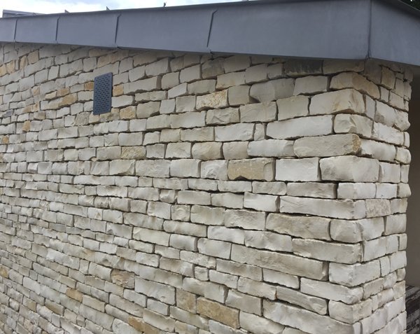 Stone strip for low wall Stone strip for low wall