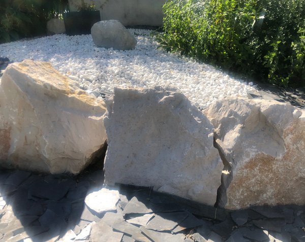 Pierres pour enrochement