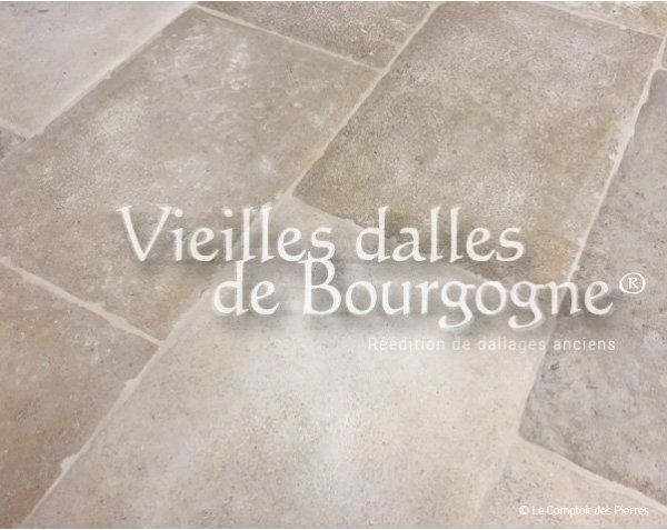 Old Burgundy Natural Limestone Slabs Paving - Saint-Genay Model Old Burgundy Natural Limestone Slabs Paving - Saint-Genay Model