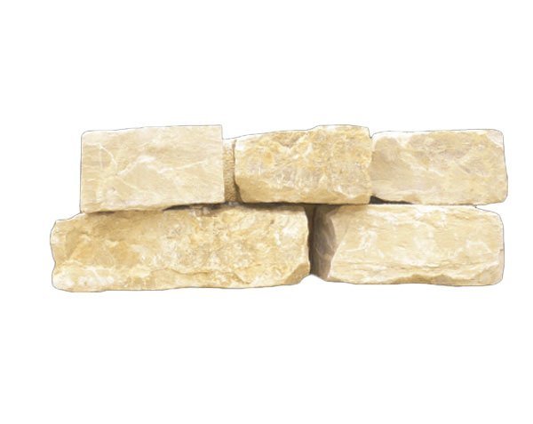 Natural stone rockery