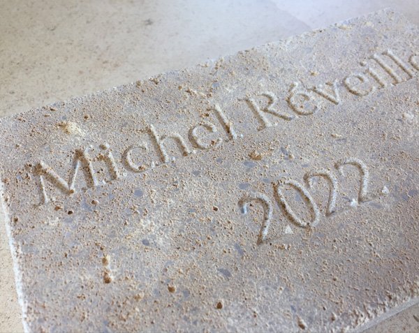 Engraving on stone Engraving on stone