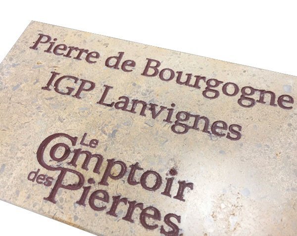 Natural stone - Engraving