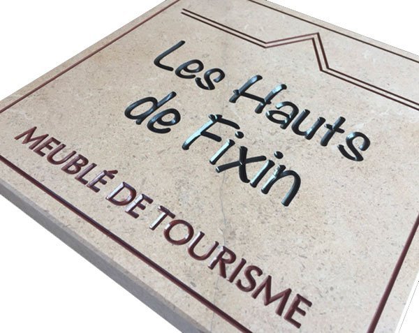 Plaque en pierre pour pilier Plaque en pierre pour pilier