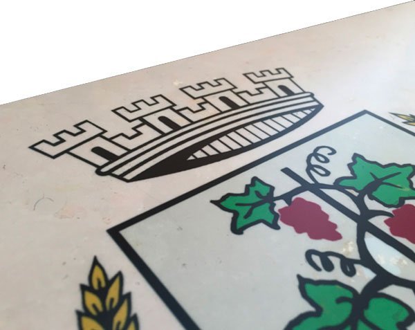 Printing on stone plaque - Comblanchien Light