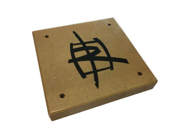 Serigraphie Plaque en pierre