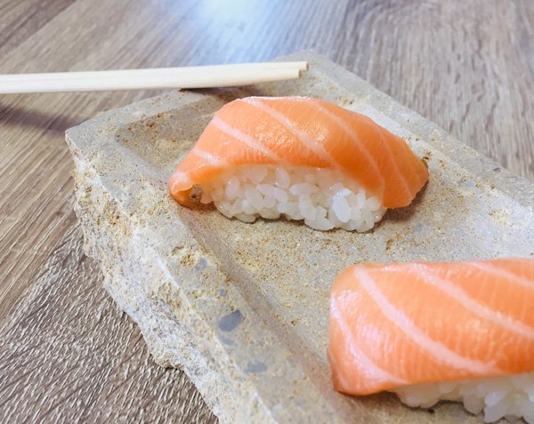 Serving platter in stone