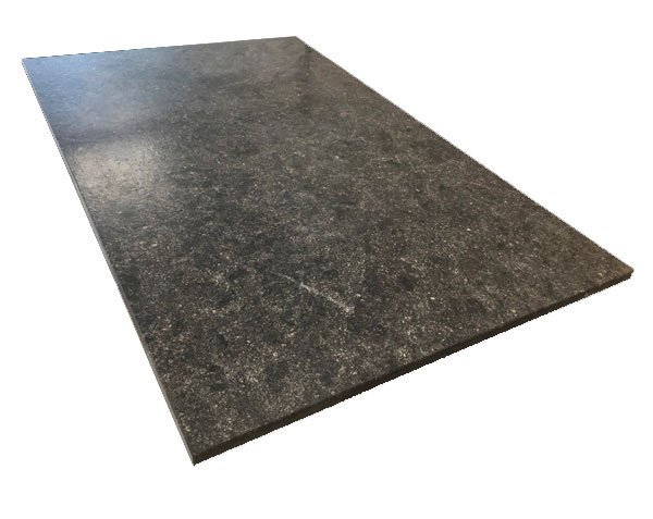 Black stone tabletop - Brushed Belgian Blue Stone