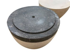 Meuble en pierre - Base de table d'appoint Meuble en pierre - Base de table d'appoint