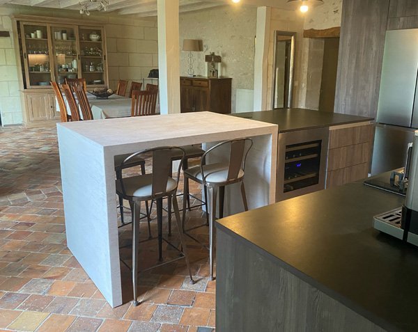 Stone island countertop