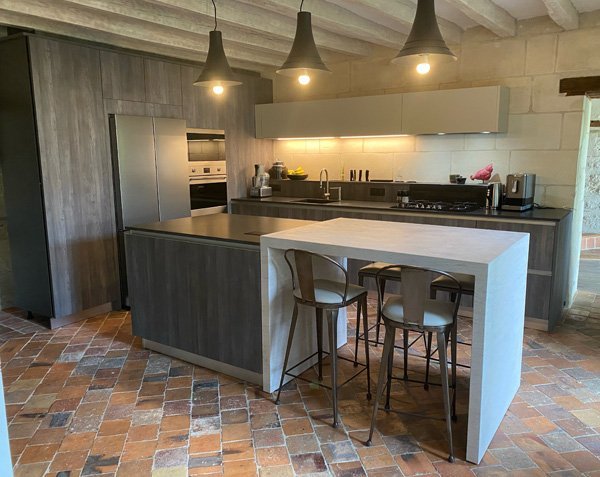 Ilot massif en pierre