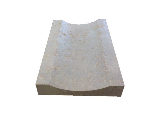 Drain in natural stone