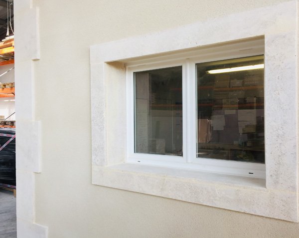 Cladding for bay openings