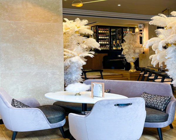 Pillar cladding - Lanvignes Golden-Yellow Brushed