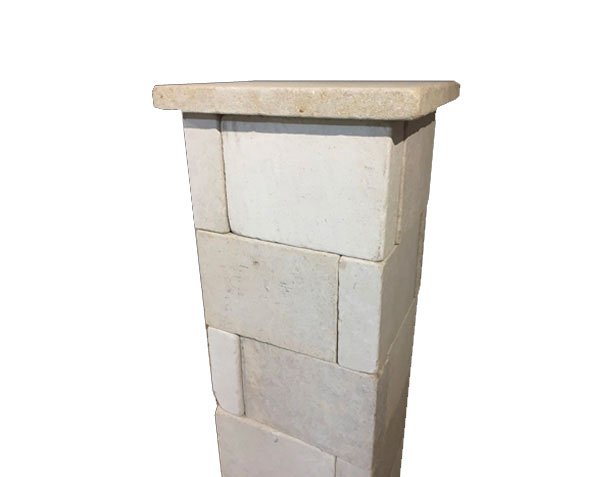 Solid pillar cladding