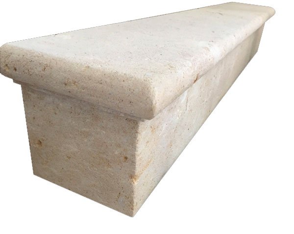 Natural stone stair nosing Natural stone stair nosing