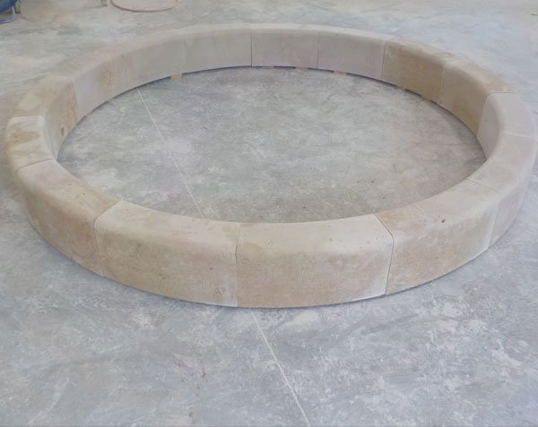 Provençal Basin - Burgundy Stone