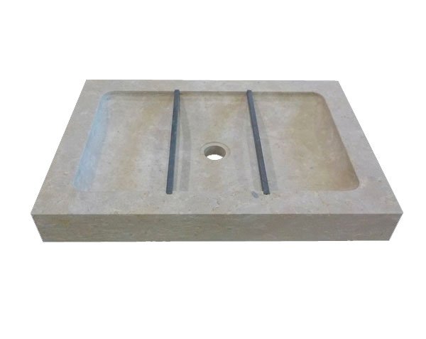 Stone fountain Belgium - Basin - Lanvignes Golden-Yellow Aged