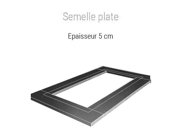 Flat bases - Technical plan