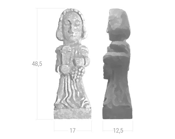 Sculpture Saint-Vincent - Schéma technique Moyen