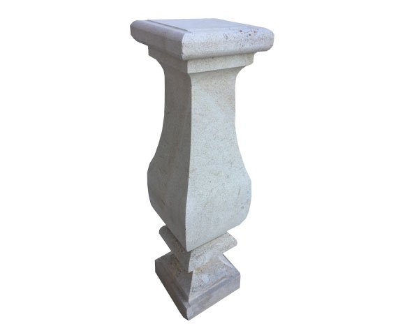 Limestone baluster