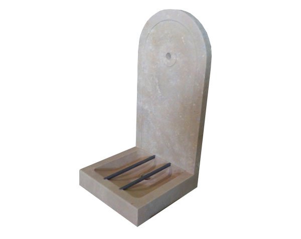 Stone fountain - Lanvignes Golden-Yellow Aged finish Stone fountain - Lanvignes Golden-Yellow Aged finish