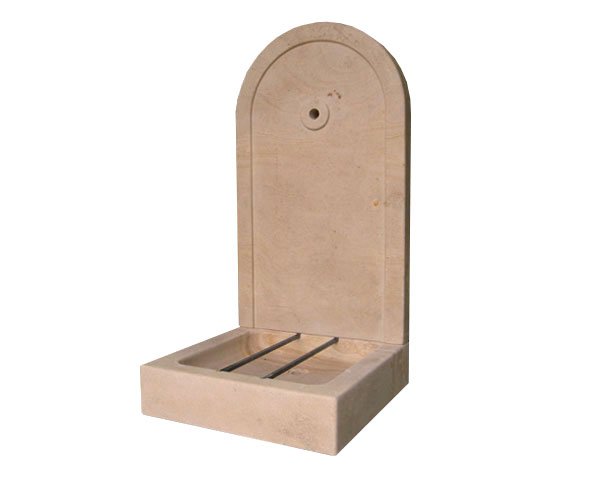 Outdoor stone fountain - Lanvignes Golden-Yellow Aged finish Outdoor stone fountain - Lanvignes Golden-Yellow Aged finish