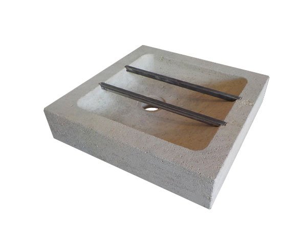 Stone fountain basin - Semond Blended Aged finish