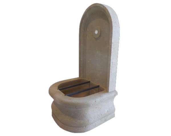 Antique stone fountain for sale - Lanvignes Golden-Yellow Aged Antique stone fountain for sale - Lanvignes Golden-Yellow Aged