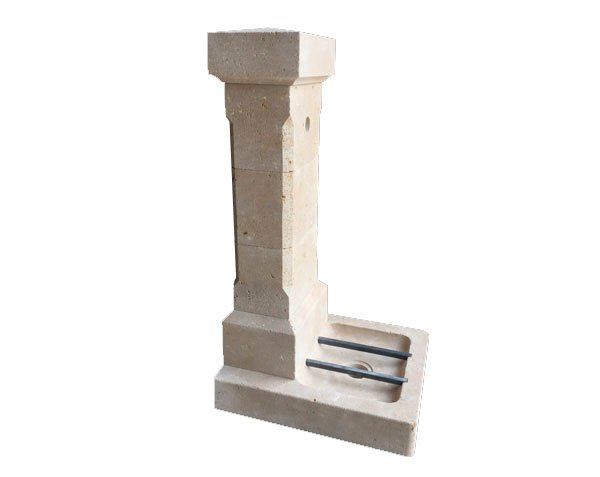 Terrace stone fountain - Lanvignes Golden-Yellow Aged