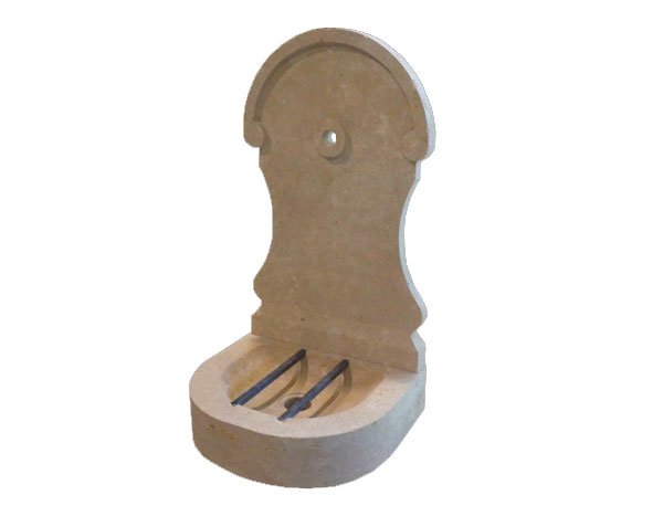 Outdoor garden fountain - Lanvignes Golden-Yellow Aged